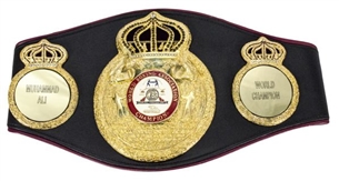 Muhammad Ali Autographed WBA Champions Belt